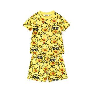 Original Marines, Italy - DOG LOVER FUNNY SHORT COTTON TODDLER PAJAMAS BOY